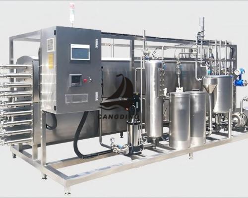 Fruit and vegetable jam tube sterilizer